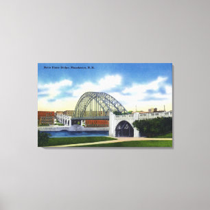 Impressão Em Tela Vista da ponte Notre Dame