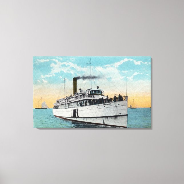 Impressão Em Tela Vista das dunas de areia típicas do Cabo (Frente)