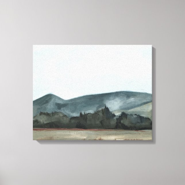 Impressão Em Tela Vista de Farmhouse (Frente)