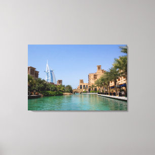 Impressão Em Tela Vista de Madinat Jumeirah, Dubai