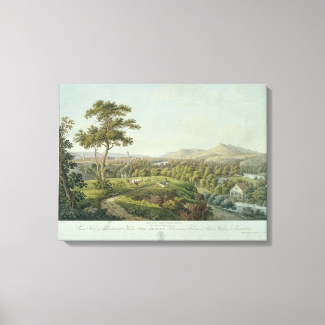 Impressão Em Tela Vista de Rasenhuehlberg, c.1810 (Frente)