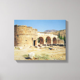 Impressão Em Tela Vista de um arco triunfal