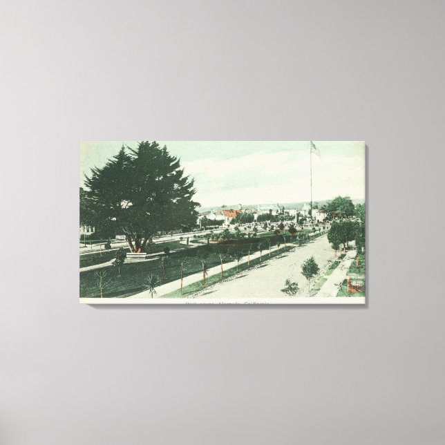 Impressão Em Tela Vista de um City ParkAlameda, CA (Frente)