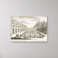Vista de um jardim floral perto de Viena, de Vorst
