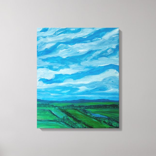 IMPRESSÃO EM TELA VISTA DE VERÃO (Frente)