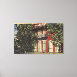 Impressão Em Tela Vista do antigo Wells-Fargo Office (1855)