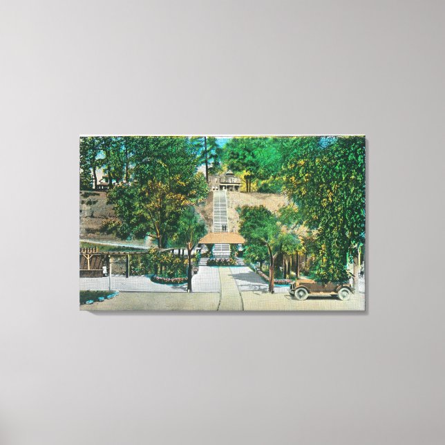 Impressão Em Tela Vista do Capitola StepsCapitola, CA (Frente)