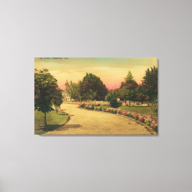 Impressão Em Tela Vista do City PlazaHayward, CA (Frente)