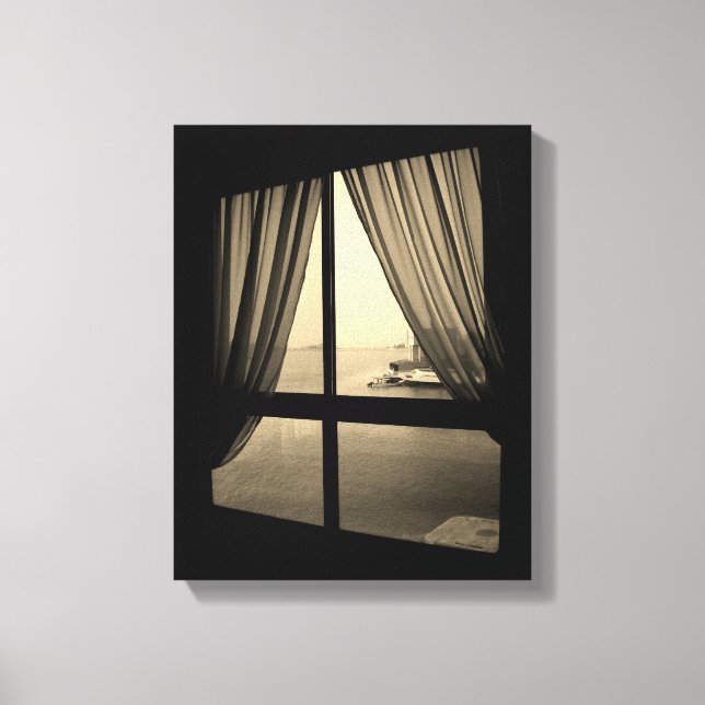 Impressão Em Tela Vista do Golfo Pérsico (Frente)