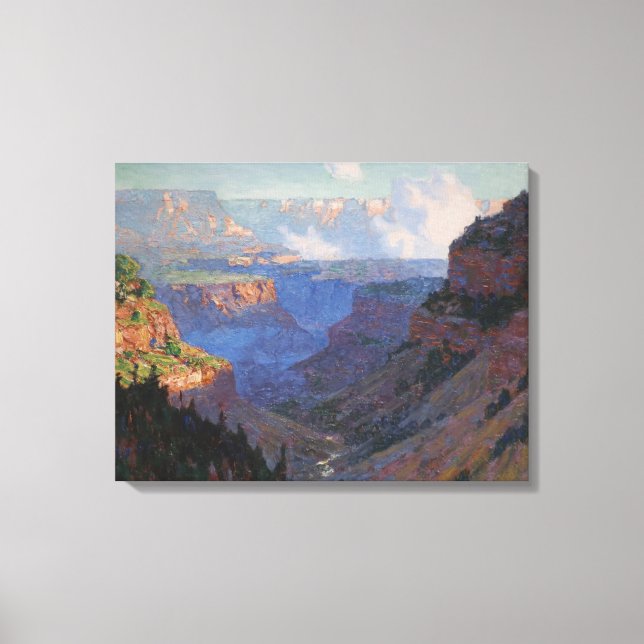 Impressão Em Tela Vista do Grand Canyon (por E.H. Potthast) (Frente)