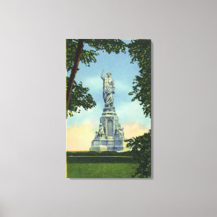 Impressão Em Tela Vista do monumento das ascendências # 2