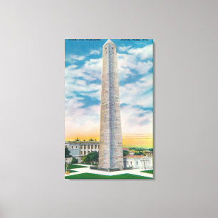 Impressão Em Tela Vista do monumento do monte de depósito