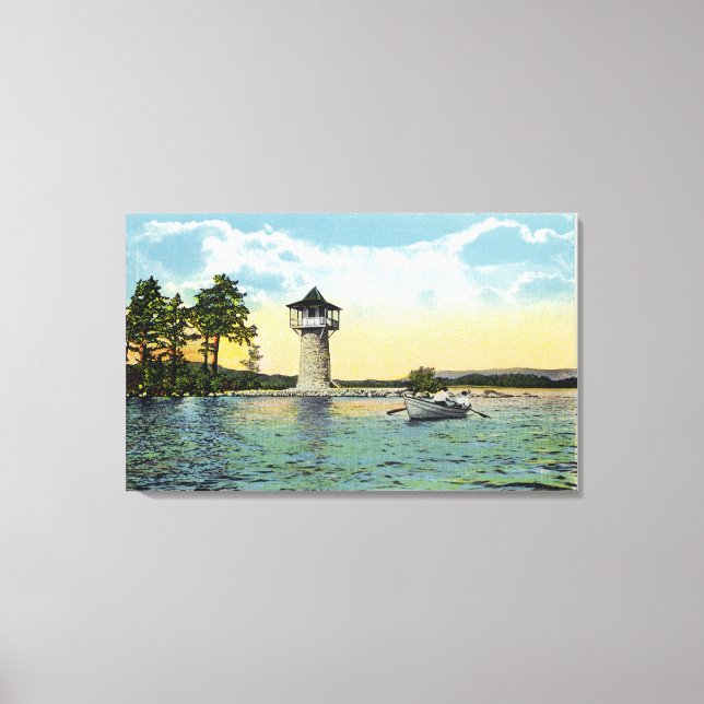 Impressão Em Tela Vista do Observatório de Pontos de Eixo, o (Frente)