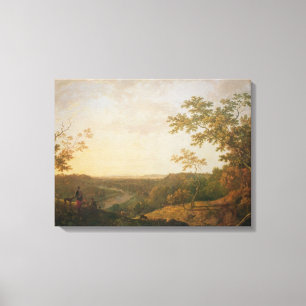 Impressão Em Tela Vista do rio Dee, c.1761