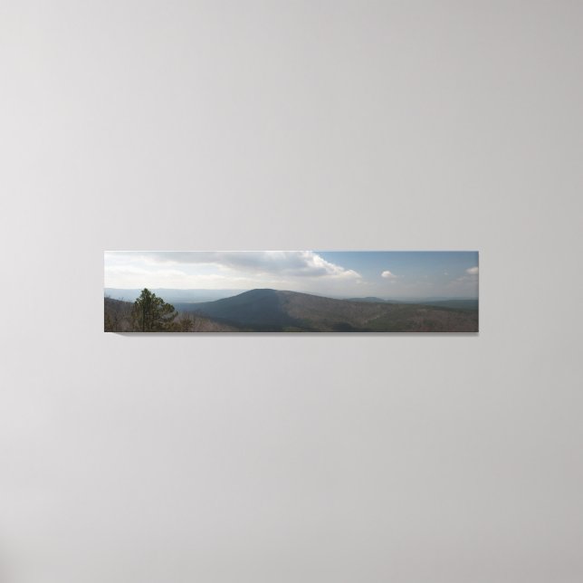 Impressão Em Tela Vista do Talimena Scenic Drive, OK (Frente)