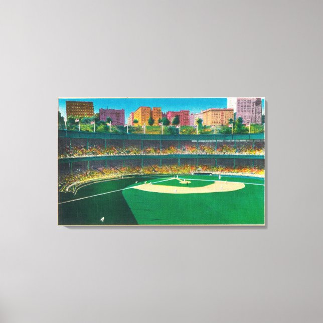 Impressão Em Tela Vista dos Motivos de PoloNova Iorque, NY (Frente)