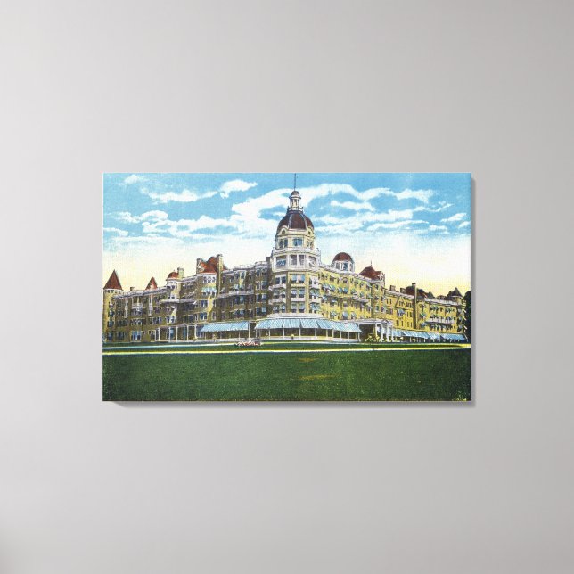 Impressão Em Tela Vista Exterior da Primavera de Polônia 2 (Frente)