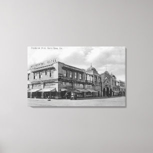 Impressão Em Tela Vista exterior do hotel do Occidental