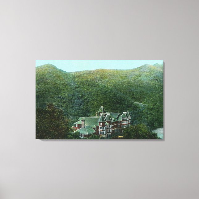 Impressão Em Tela Vista Exterior do Hotel Witter Primavera (Frente)