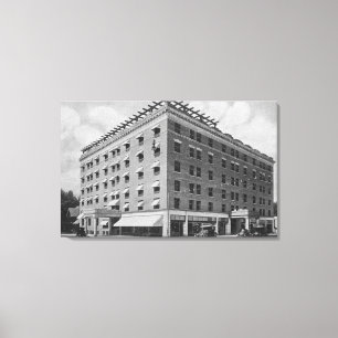 Impressão Em Tela Vista exterior do Owyhee HotelBoise, identificaç