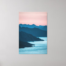 Vista Paisagem do Lofoten da Noruega