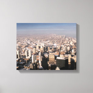 Impressão Em Tela Vista panorâmica da cidade