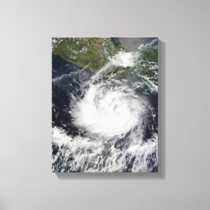 Impressão Em Tela Vista satélite da tempestade tropical Darby