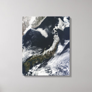Impressão Em Tela Vista satélite de Japão