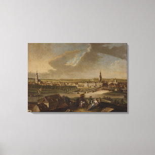 Impressão Em Tela Vista sobre Potsdam de Brauhausberg, 1772