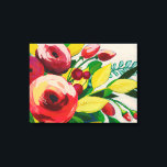 Impressão Em Tela Vivacilos<br><div class="desc">Vivacioso Bloom I por Grace Popp. Possui belas flores em ricas,  profundas pintas e vermelhos dispostos com vários verdes.| 141739GG</div>