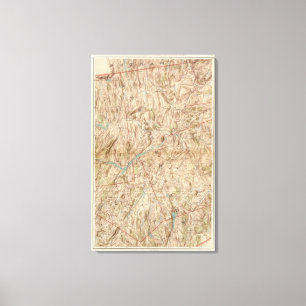 Impressão Em Tela Vizinhança do lago Croton