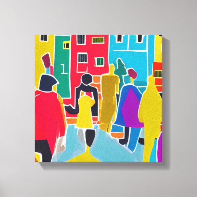 Impressão Em Tela Vizinhos (Frente)