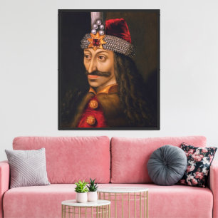 Impressão Em Tela Vlad Tepes: Empalador, Príncipe Dragão Drácula Voi