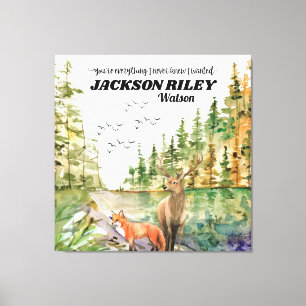 Impressão Em Tela Você é tudo o que eu nunca soube que eu queria uma