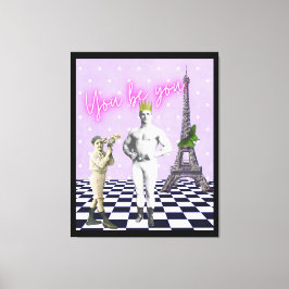 Impressão Em Tela Você É Você Capacitando A Pop Art