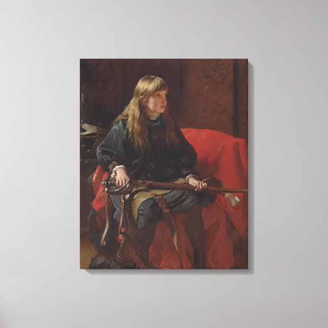 Impressão Em Tela Você Já Matar Alguém, Padre? (por Frank Holl) (Frente)