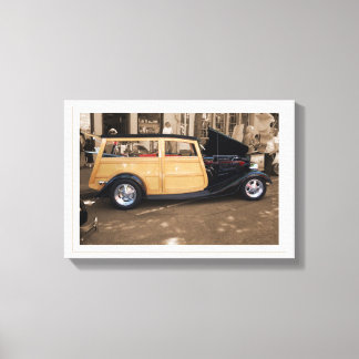 Impressão Em Tela Voltar à praia (com fronteira)