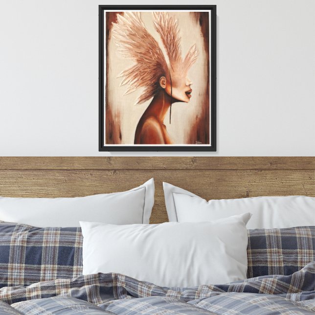 Impressão Em Tela Voo da Mente (Insitu(Quarto))