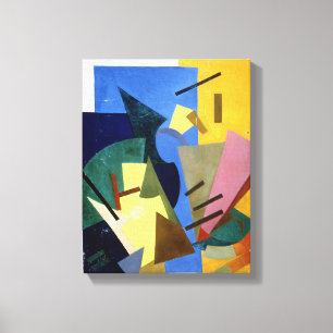 Impressão Em Tela Voo de um avião, 1916