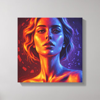 Impressão Em Tela Vórtex de ser impressão de tela estendida