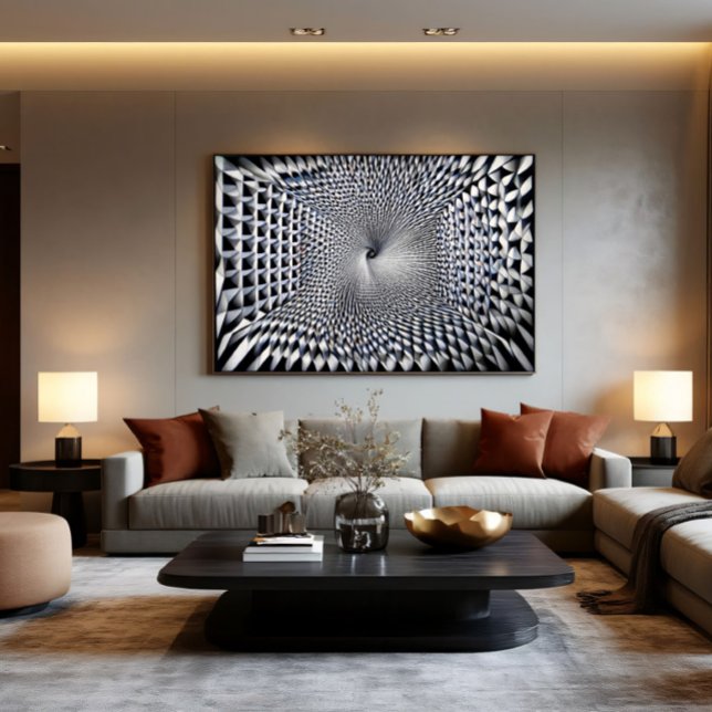 Impressão Em Tela Vórtice Infinito (Criador carregado)