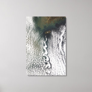 Impressão Em Tela Vórtices em nuvem de Cheju Do, Coreia do Sul