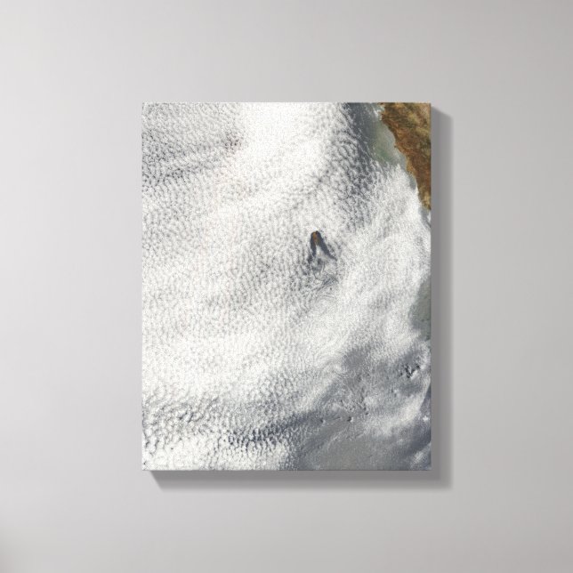 Impressão Em Tela Vórtices em nuvem e glória da Ilha Guadalupe (Frente)