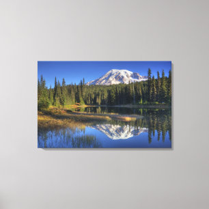 Impressão Em Tela WA, Parque Nacional Mt. Rainier, Mt. Rainier