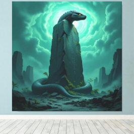 Impressão Em Tela Wächter der Energiequelle  