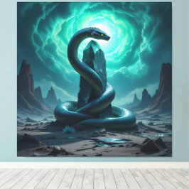 Impressão Em Tela Wächter der Energiequelle  