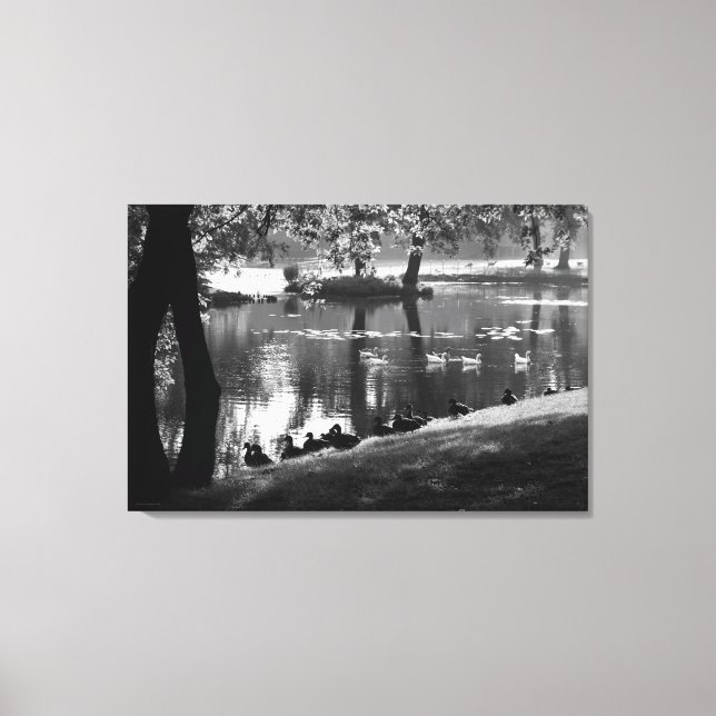 Impressão Em Tela Wacna Park Life 36x24 (90x60cm) (Frente)