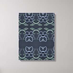 Impressão Em Tela Wall Art do Designer com Marinho Azul
