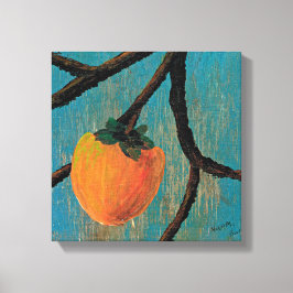 Impressão Em Tela Wall Art Persimmon no Branch