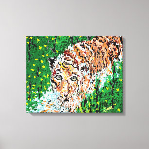 Impressão Em Tela Wall Art: Tigre Na Prowl